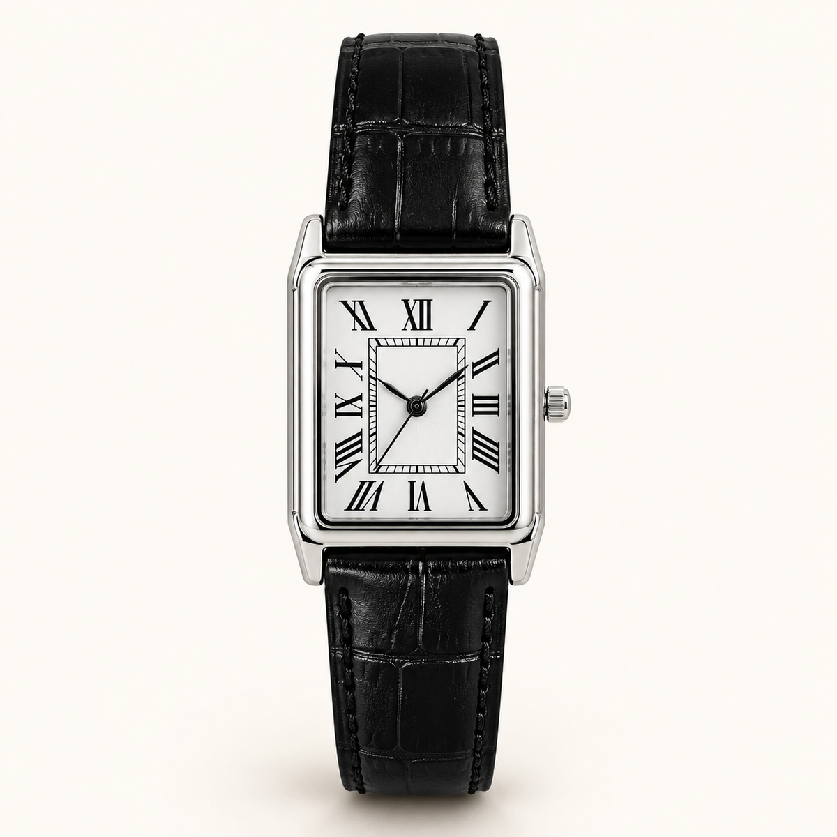 Classic Rectangular Dial Watch